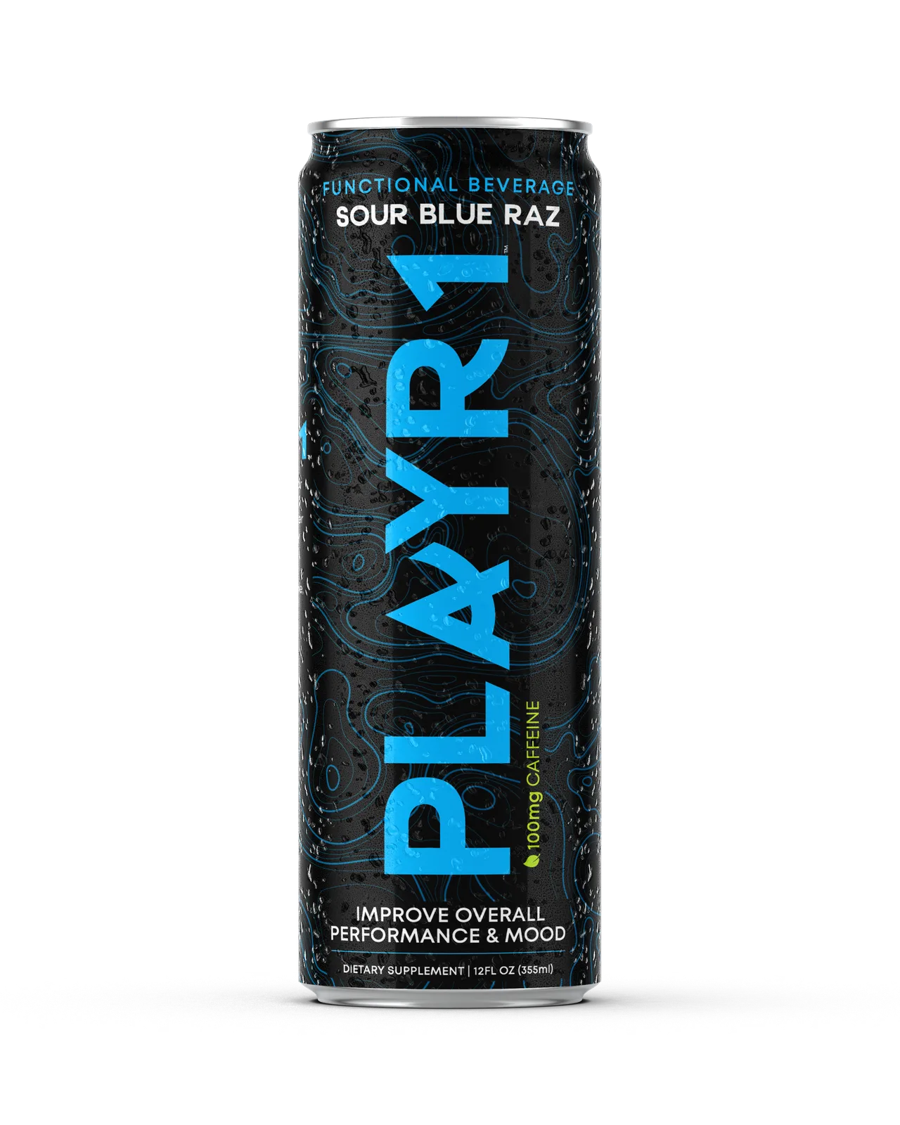 Sour Blue Raz Caffeinated