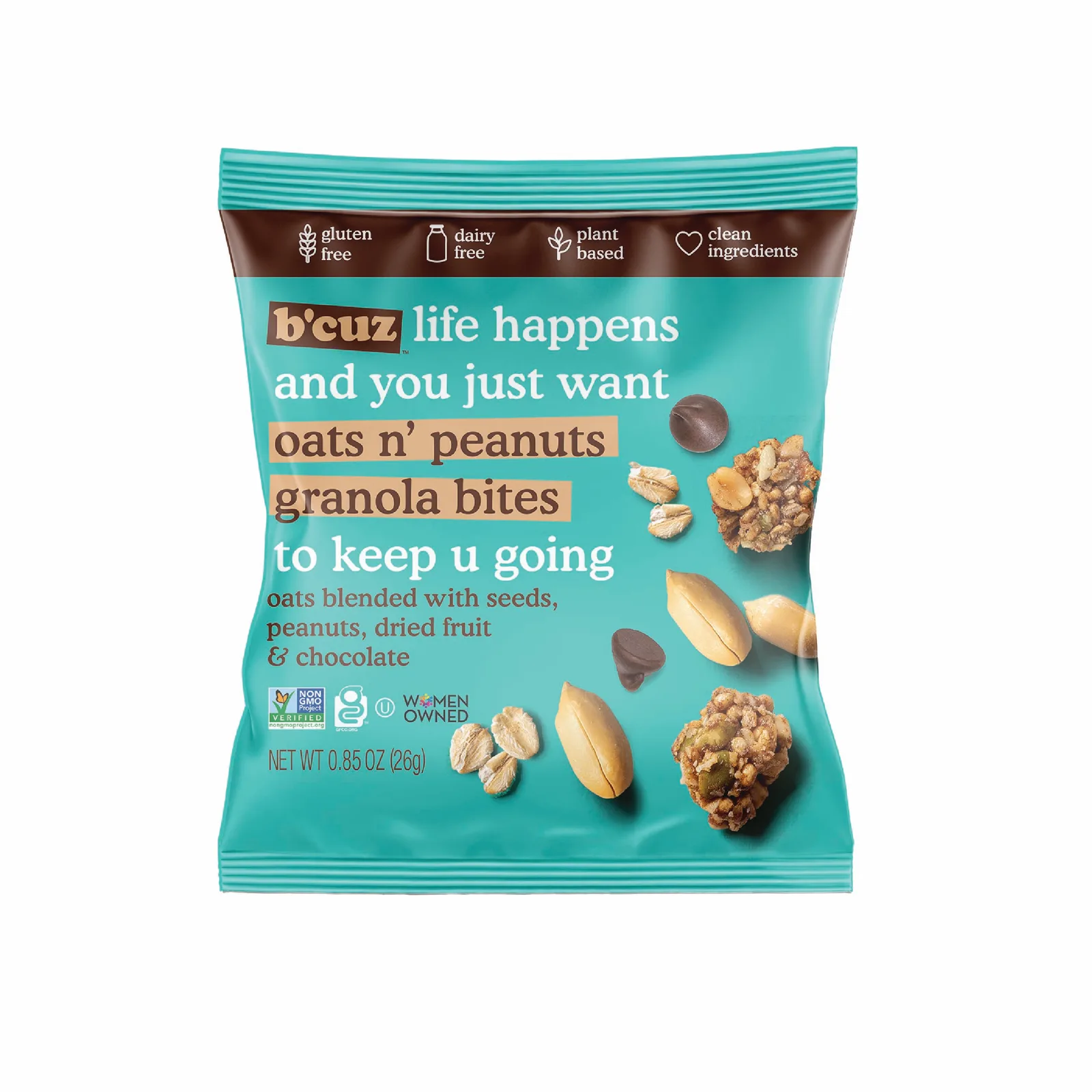 Oats N Peanut Granola Bites