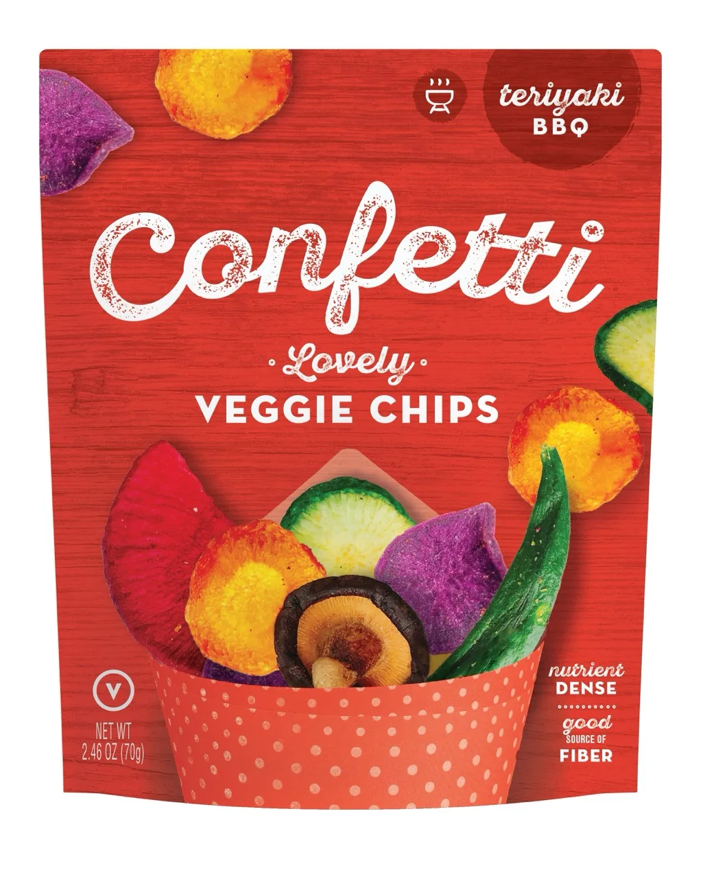 Lovely Vegetable Chips - Teriyaki BBQ