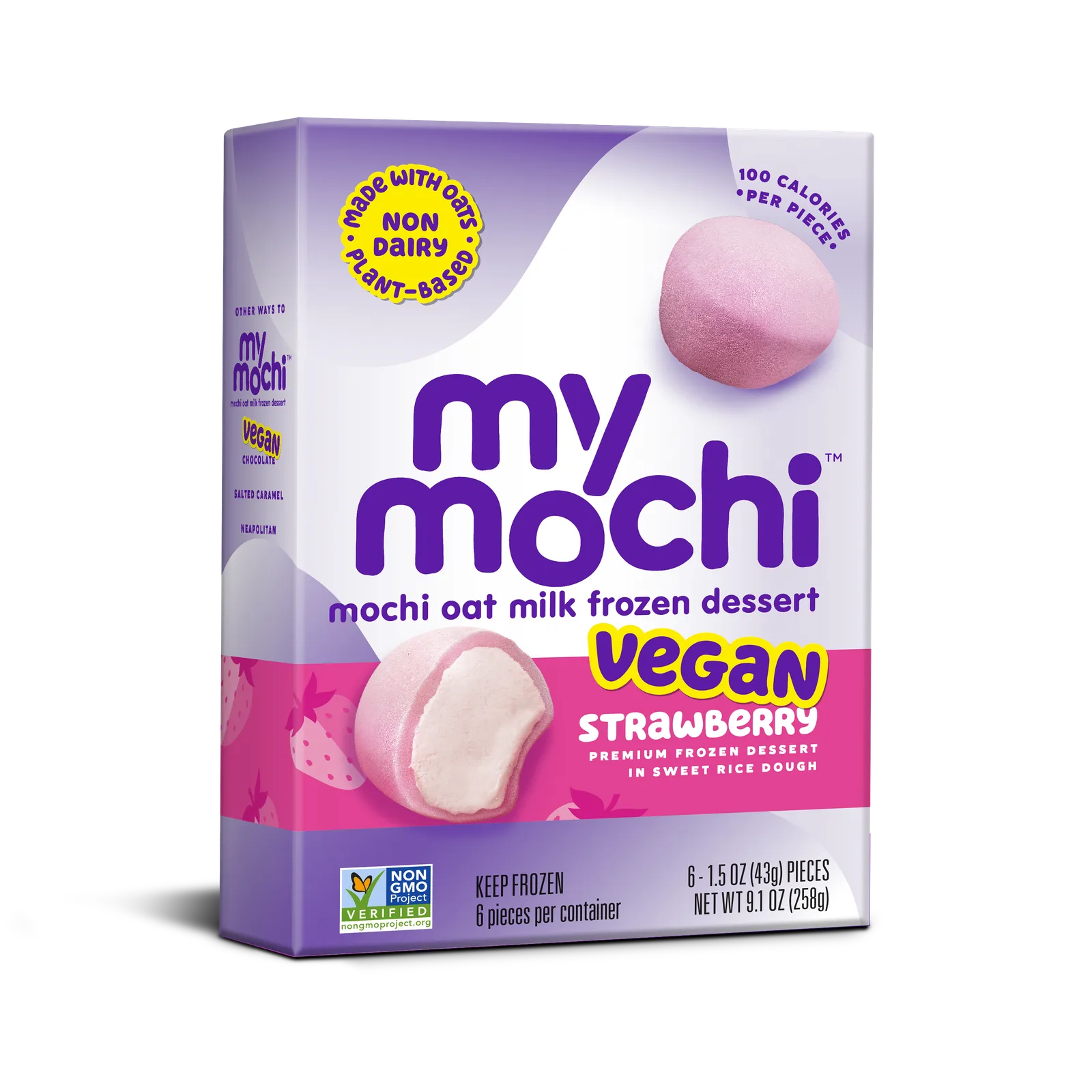 Non Dairy Frozen Dessert Strawberry