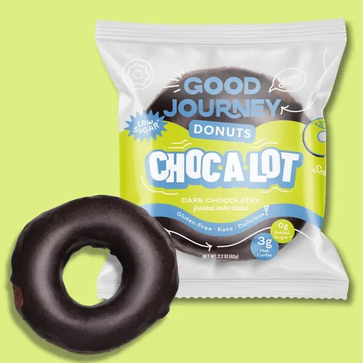 Low Carb Keto, Gluten-Free Donuts - Good Journey Donuts | Chocolate