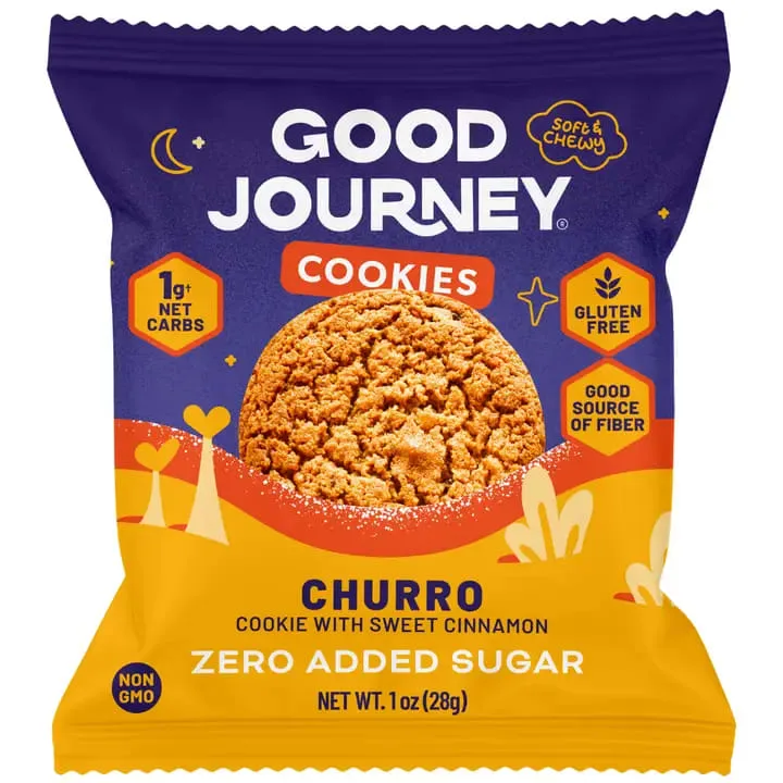 Low Carb, Keto, Gluten-free Cookies - Good Journey Cookies | Churro