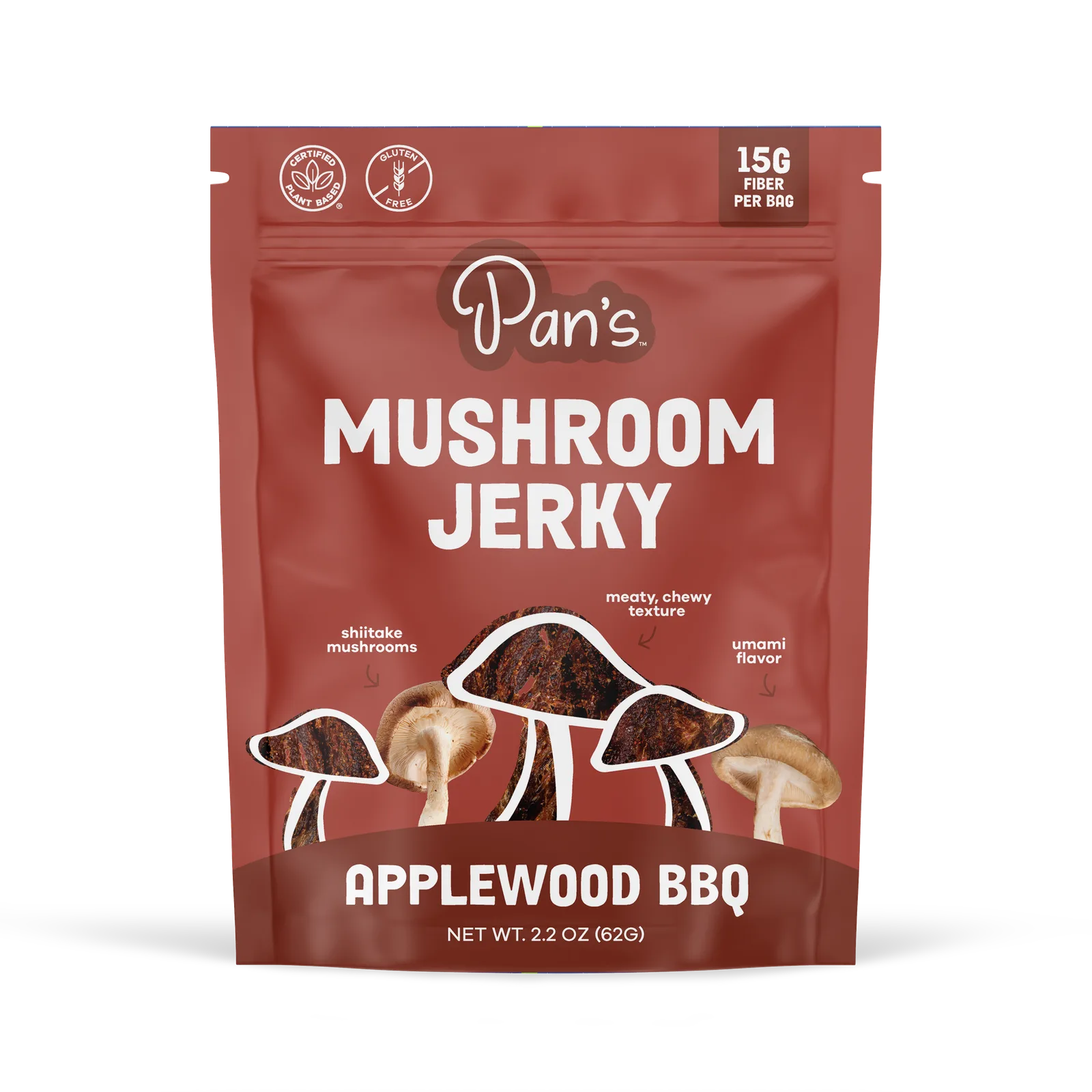 Applewood BBQ Mushroom Jerky