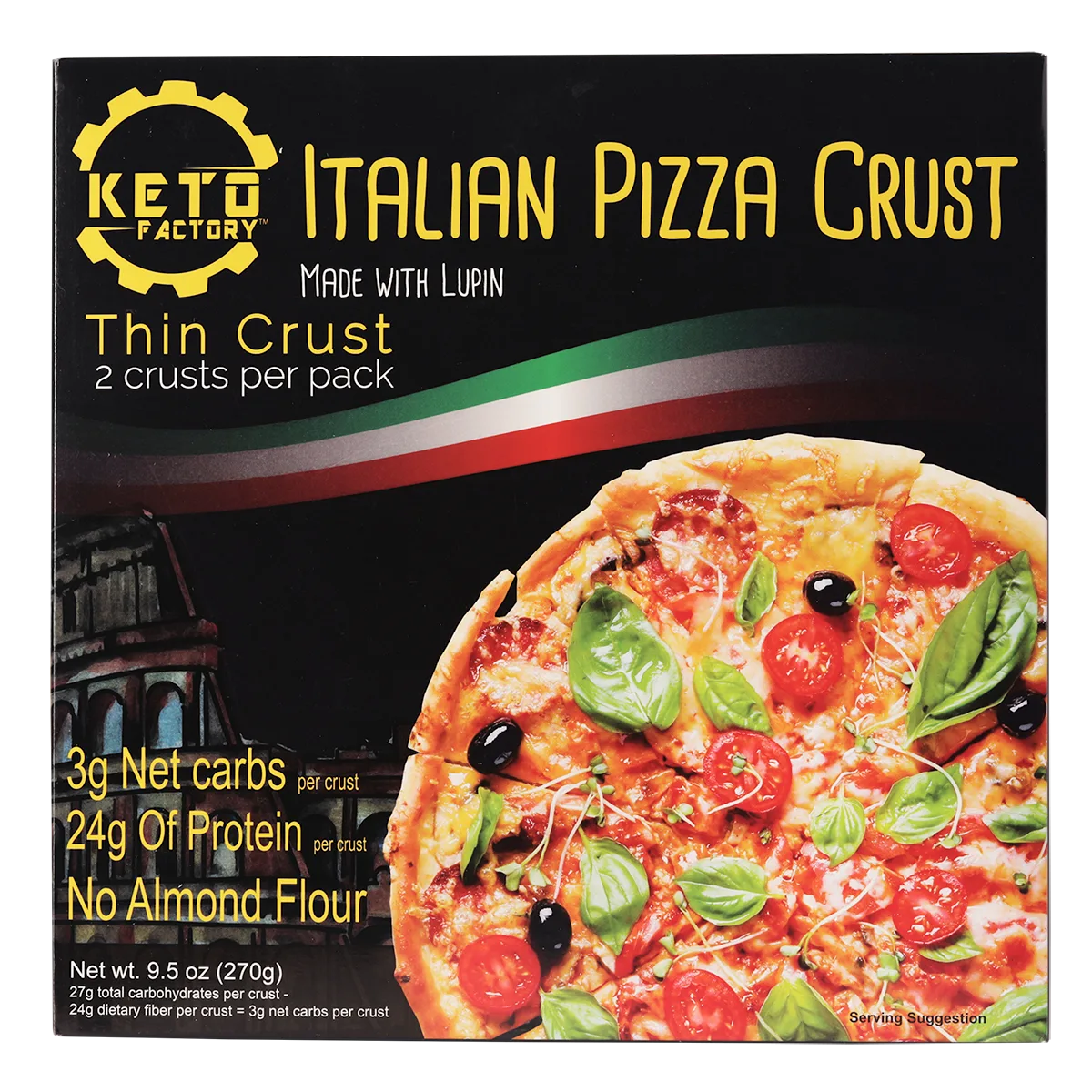 Italian Pizza Crust (2 Units Per Pack) - Frozen