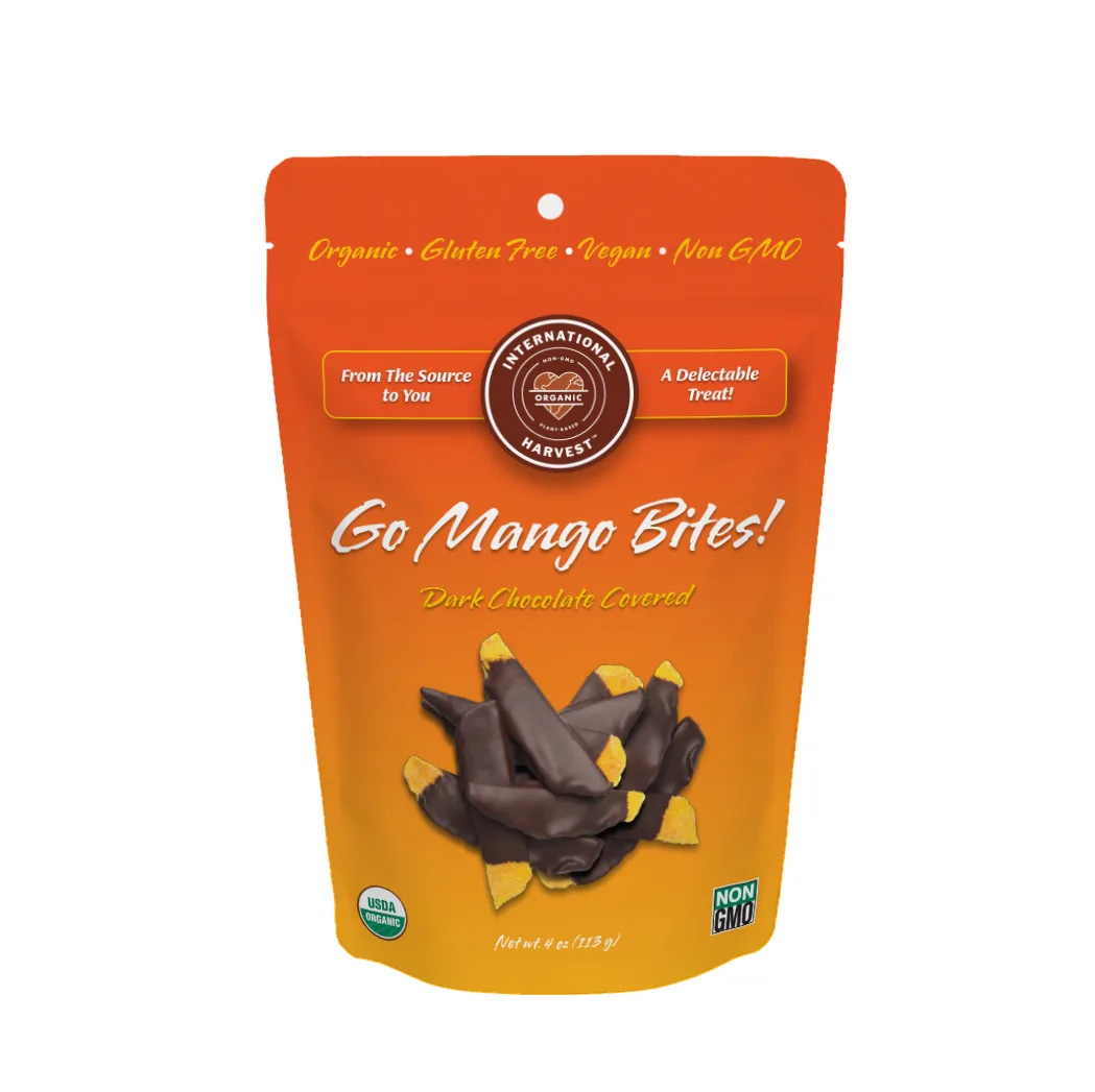 Mango Bites Dark Chocolate Covered