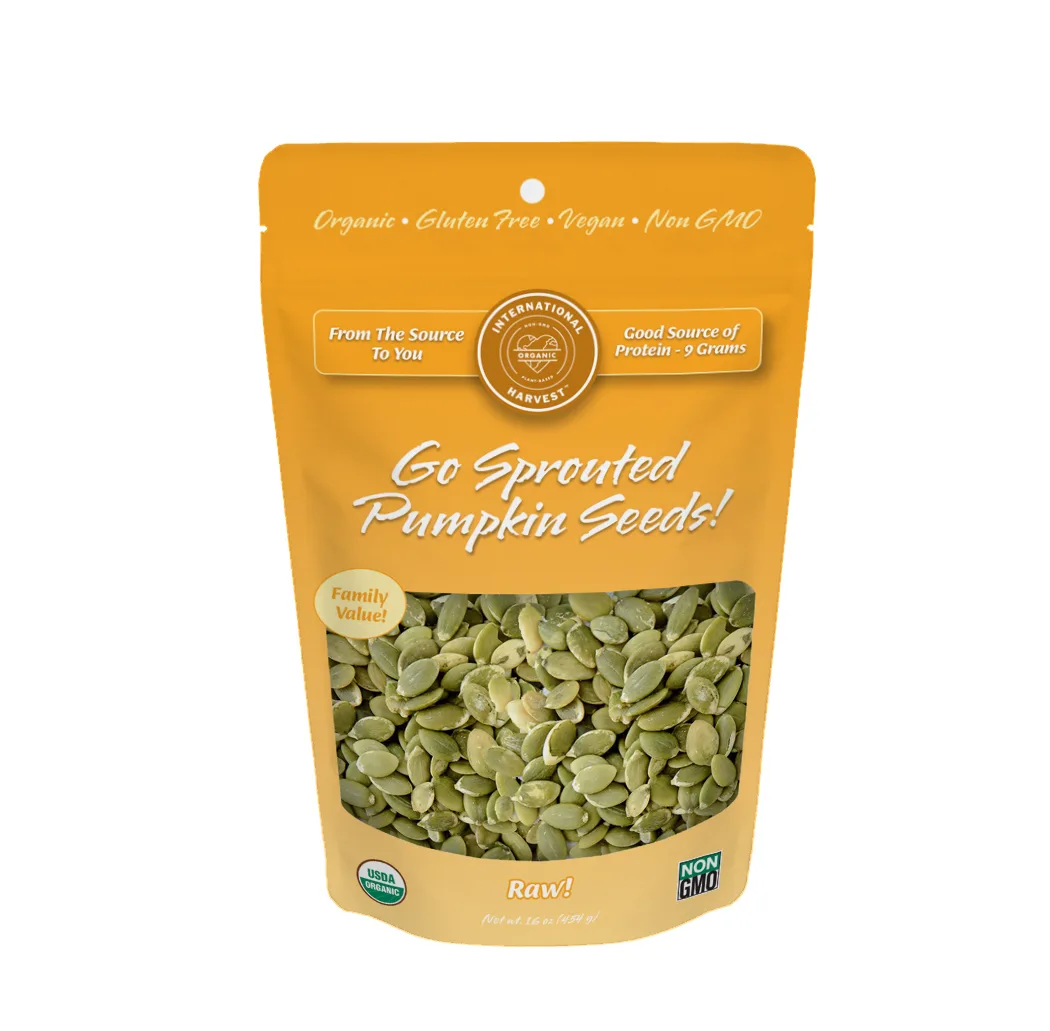 Go Sprouted Pumpkin Seeds Salted