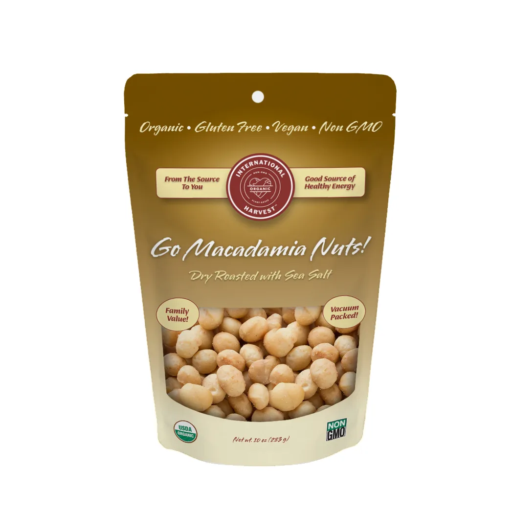 Macadamia Nuts  Dry Roasted with Sea Salt