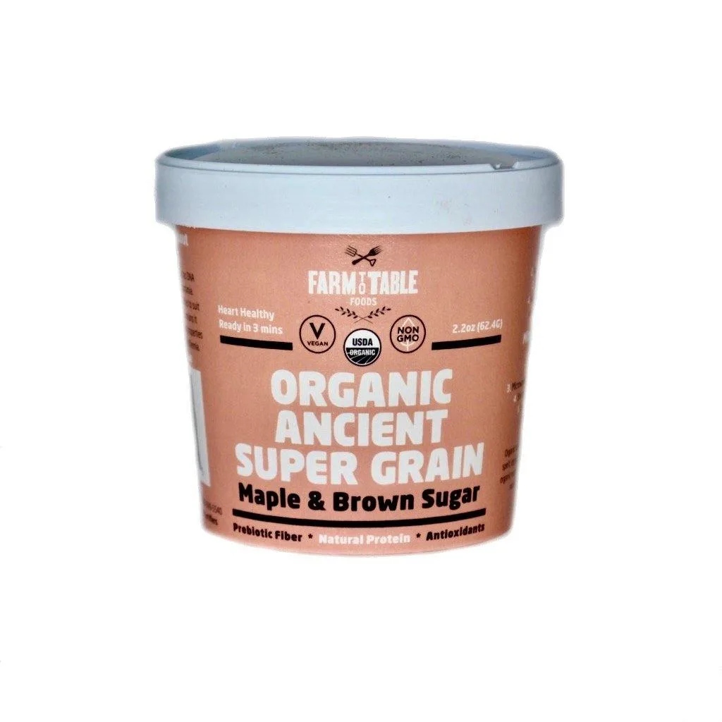 Maple & Brown Sugar AG Oatmeal Cup