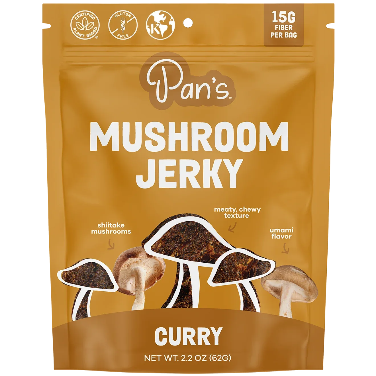 Curry Mushroom Jerky